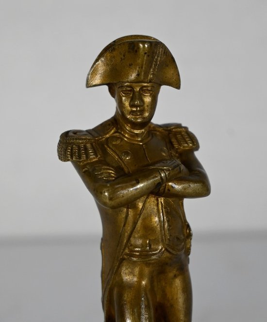 Bronze with golden patina of Napoleon - Early XXth century