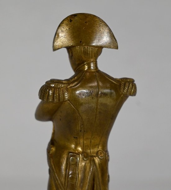 Bronze with golden patina of Napoleon - Early XXth century