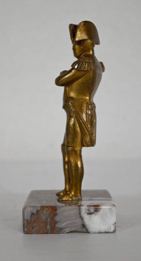 Bronze with golden patina of Napoleon - Early XXth century