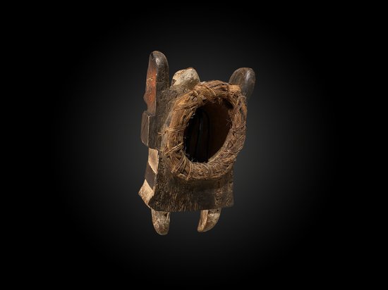 ZOOMORPHIC MASK Ogbodo Enyi Culture Izi, Nigeria First half of the 20th century