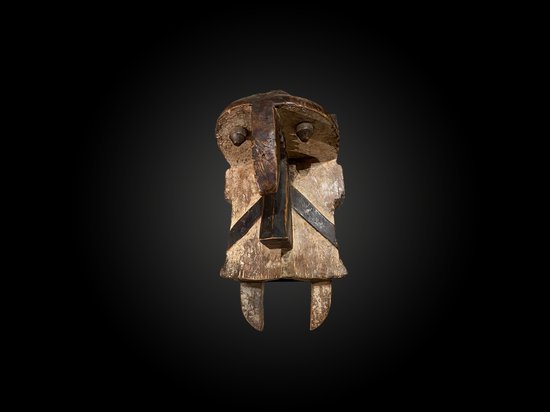 ZOOMORPHIC MASK Ogbodo Enyi Culture Izi, Nigeria First half of the 20th century