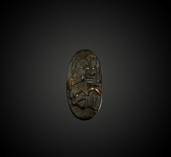 FUCHI KASHIRA - Japan, Edo-Zeit (1603-1868)