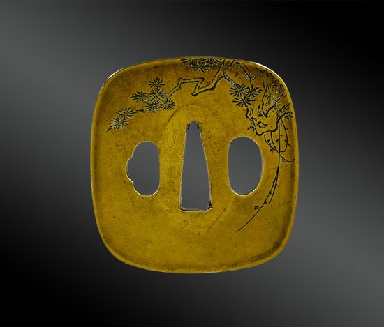 TSUBA - Japon, période Edo (1603-1868)