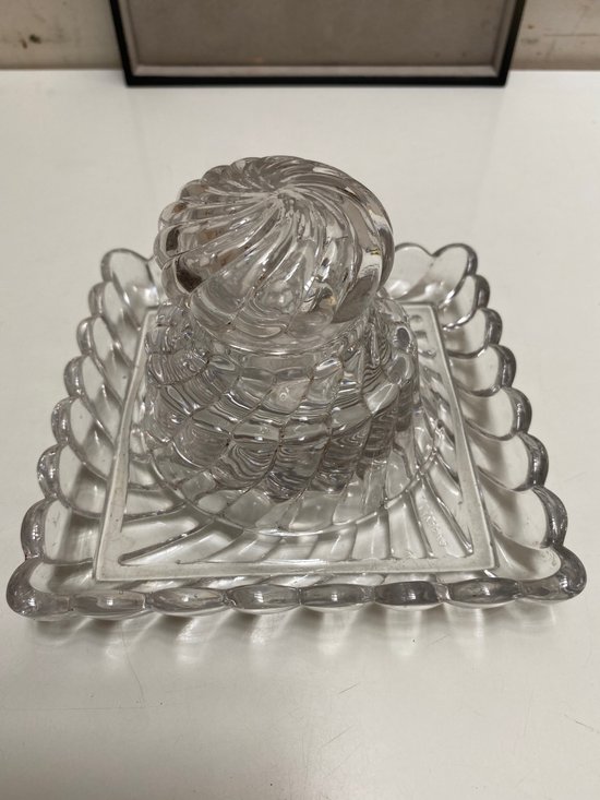 BACCARAT CRYSTAL INKWELL