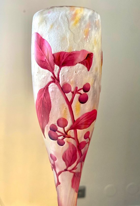 Daum Art Nouveau vase