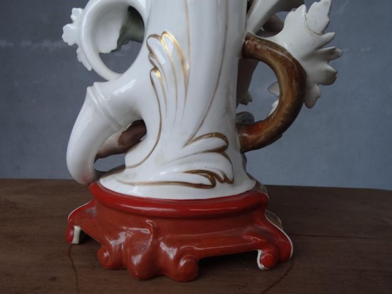 Seltene Porzellanvase aus Paris im Baby 1880