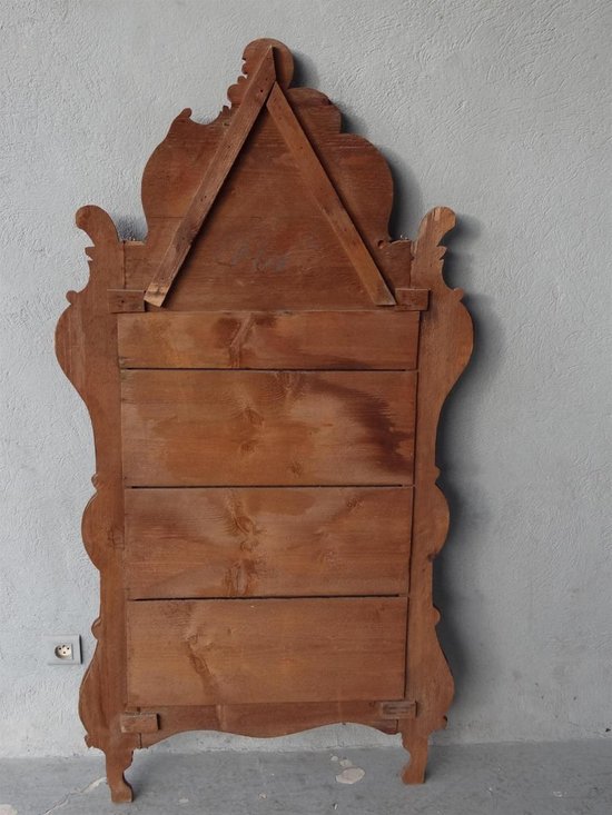 Miroir De Beaucaire, Provenzale Legno dorato XIX secolo