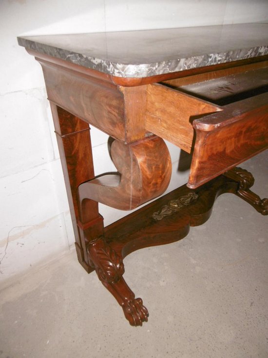 Mahogany Console