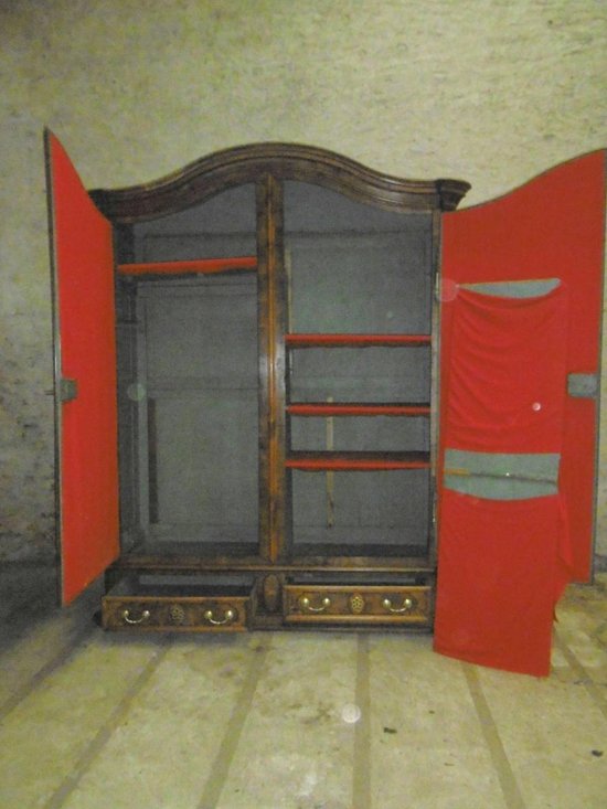 Important 18th Century Castle Cabinet