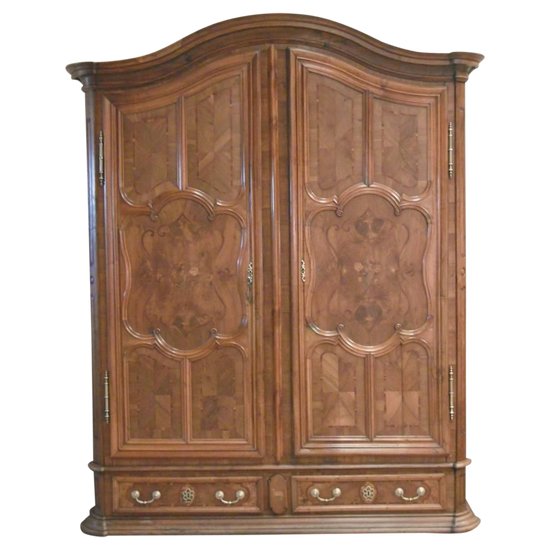 Important 18th Century Castle Cabinet