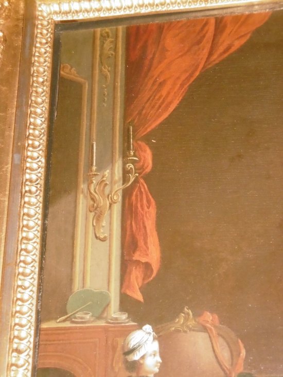 Pittura su tavola del XVIII secolo