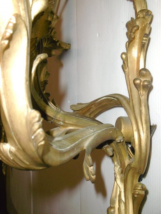 Pair of Louis XV wall lamps