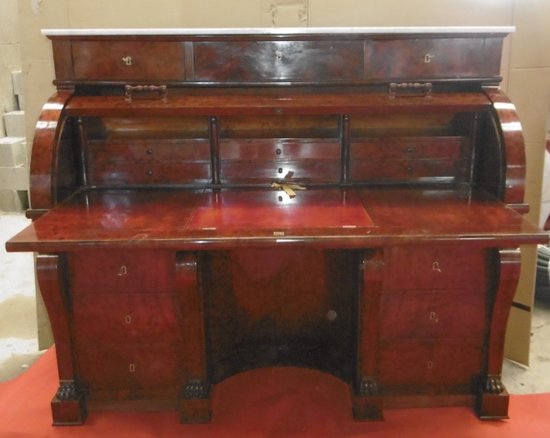 Cylinder desk Restoration period-Charles X