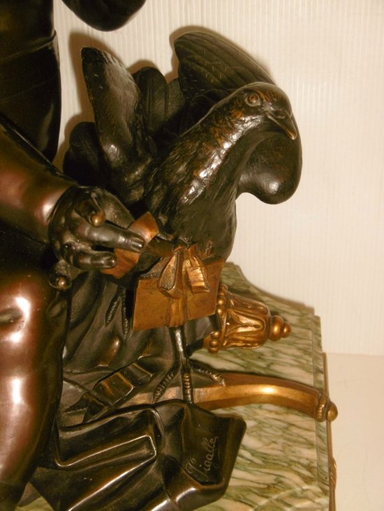 Pigalle Bronze Signed