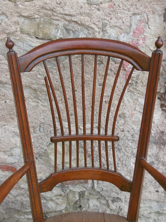 Pair Of Country Armchairs