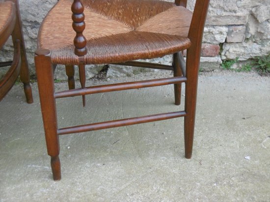 Pair Of Country Armchairs