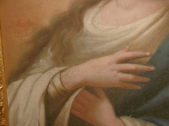 Painting Virgin In Prayer