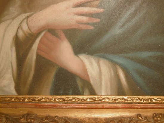 Painting Virgin In Prayer