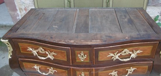 Chest of drawers Louis XV period 18th century