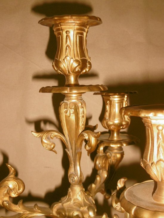 Pair Of Candelabras Louis XVI