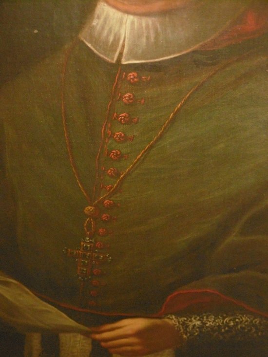 Ritratto del XVIII secolo con stemma