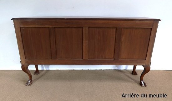 Credenza in noce in stile Chippendale - Prima parte del XX secolo