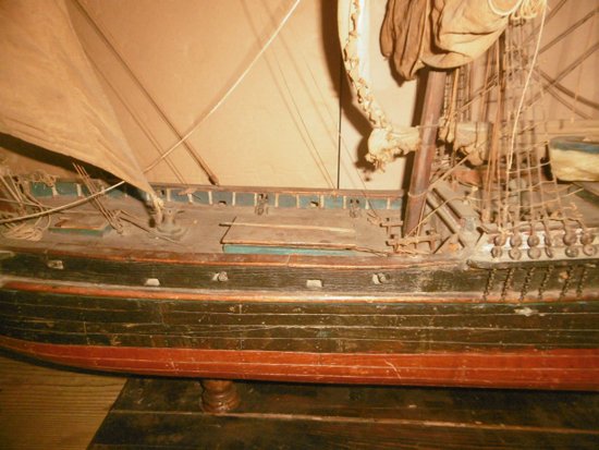 Model of a sailing ship 19th century