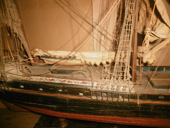 Model of a sailing ship 19th century