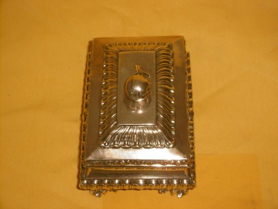 Solid silver box