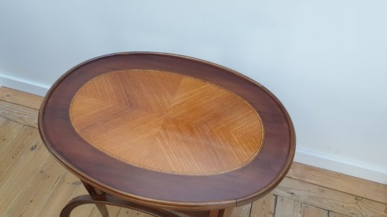 Table a thé anglaise à caisson circa 1920