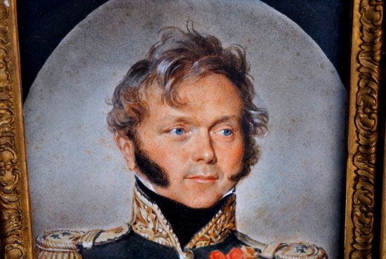 Porträt von General Louis Alexis Desmichels sagte Baron Desmichels