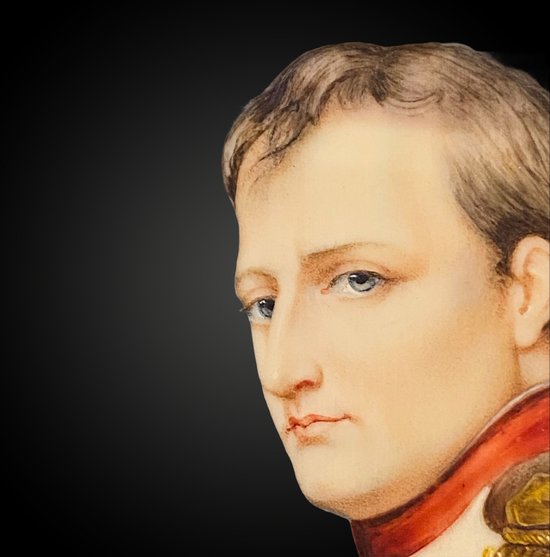 DUMONT François (1751-1831) Napoleon Bonaparte Miniature on ivory