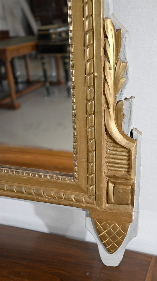 Miroir en Bois Doré, style Louis XVI – Fin XIXe