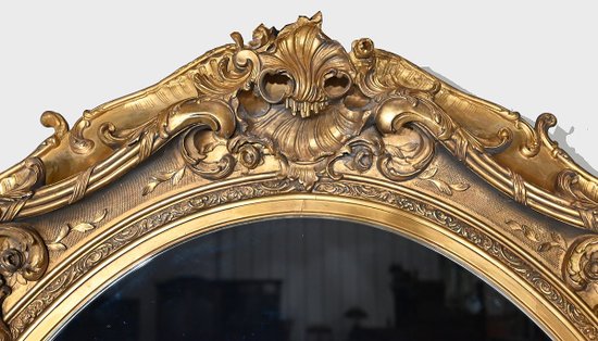 Important Miroir Louis XV – Fin XVIIIe