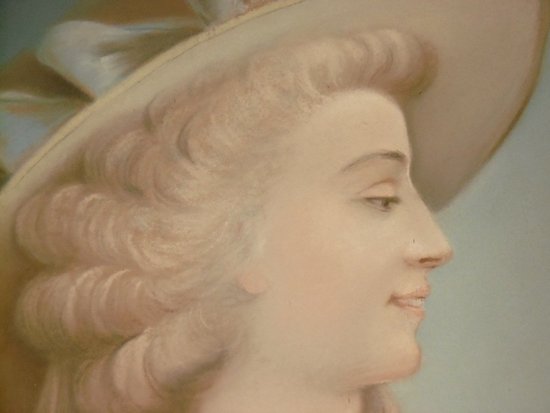 Important 18th century pastel