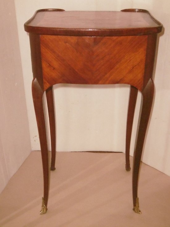 Louis XV table with system and writing desk