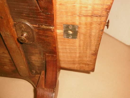 Louis XV table with system and writing desk