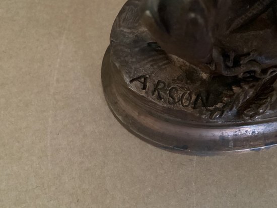 Bronze Signed Arson