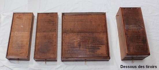 Mahogany Flat Desk, Restoration Period - Early 19th Century