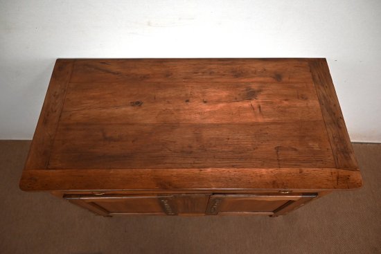 Regional sideboard in light oak, Louis XV style - Mid 19th century