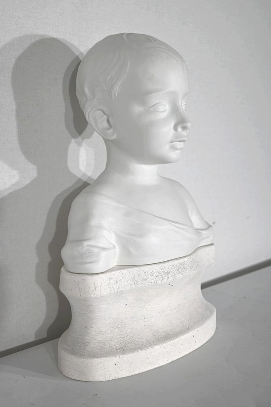 Bust of Child in Biscuit of Limoges - Beginning XXth