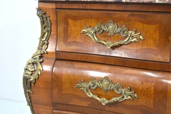 1900s Veneer Tomb Commode