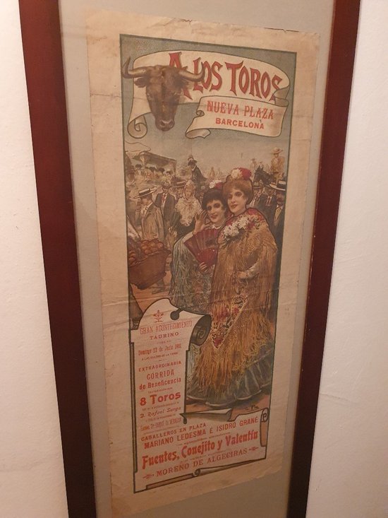 Affiche De Corrida , A Los Toros , Imp Ortega , Lorilleux , 1901.