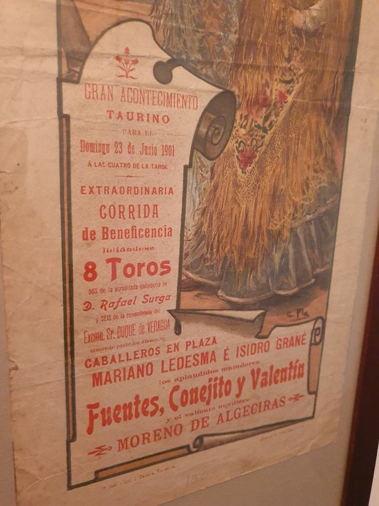 Affiche De Corrida , A Los Toros , Imp Ortega , Lorilleux , 1901.