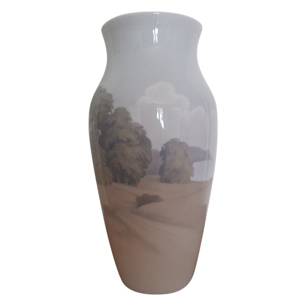 Royal Copenhagen, Large Vase, Porcelain, 20th century.