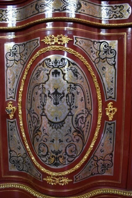 Pair of Boulle Marquetry Corner Chests Late 19th Century