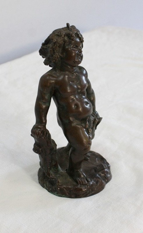 Bronzo di Bacco bambino, di E. Pasteur - XIX secolo