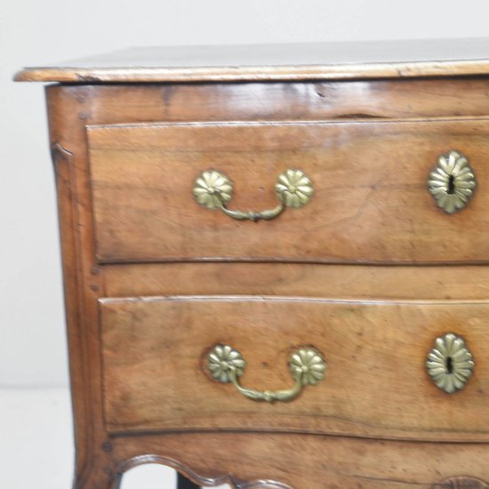 Sauteuse Commode In Walnut Eighteenth Century