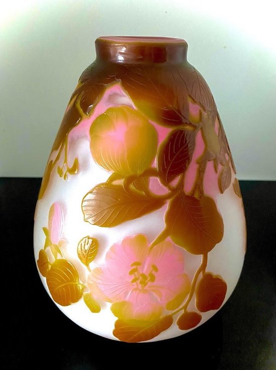 Vase GallÃ© Art Nouveau "Aux Magnolias"