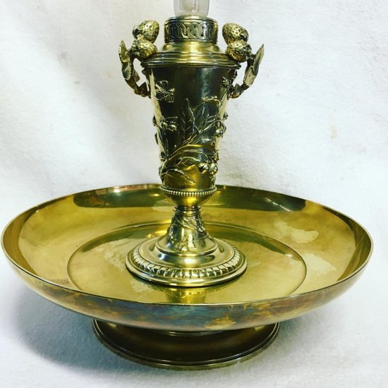 Coupe Soliflore  En Bronze Napoléon III